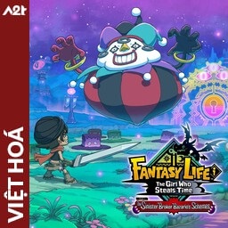 Tải game Viet Hoa - Fantasy Life i The Girl Who Steals Time (Title ID: 0103755017EE0000) - Host Tinfoil A2T